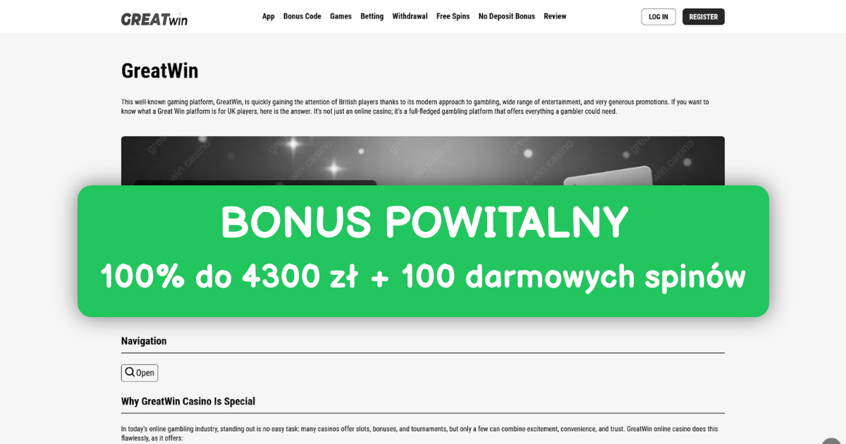 GreatWin Casino Polska